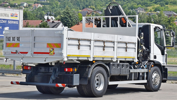 Iveco Eurocargo 190-280 L + HIAB 122 B - 2 HIDUO + PILOT * STAN BDB