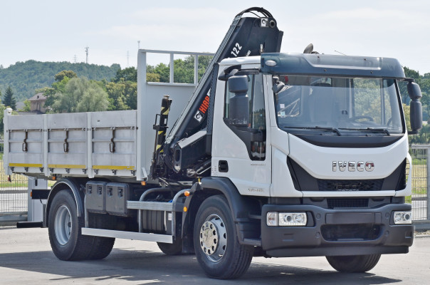 Iveco Eurocargo 190-280 L + HIAB 122 B - 2 HIDUO + PILOT * STAN BDB