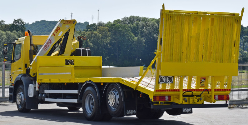 MERCEDES AXOR 2533* LAWETA 7,50 m + FASSI F150A.22 * STAN BDB