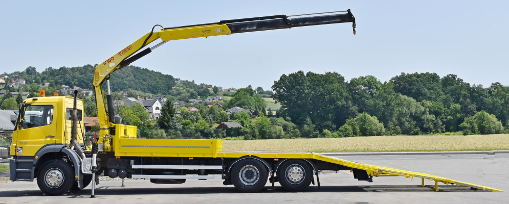 MERCEDES AXOR 2533* LAWETA 7,50 m + FASSI F150A.22 * STAN BDB