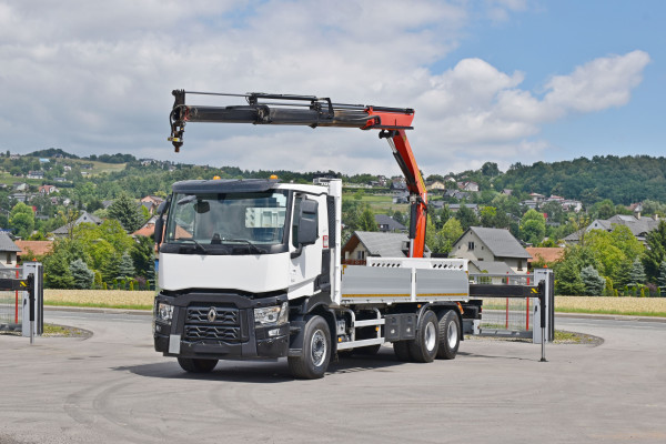 Renault C 430 * SKRZYNIA 6,80m * PALFINGER PK 18002 - EH B + PILOT / 6x4