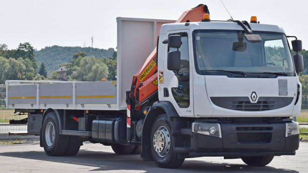 RENAULT Premium 280 DXI * SKRZYNIA 6,80 m + PK 12000/PILOT *STAN BDB