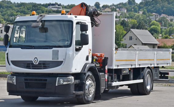 RENAULT Premium 280 DXI * SKRZYNIA 6,80 m + PK 12000/PILOT *STAN BDB