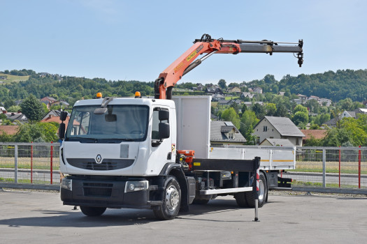 RENAULT Premium 280 DXI * SKRZYNIA 6,80 m + PK 12000/PILOT *STAN BDB