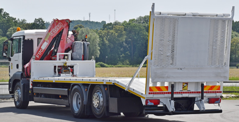 MAN TGS 26.320* LAWETA 8,00m + FASSI F170A.22 + PILOT * STAN BDB