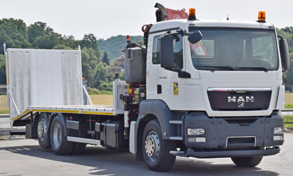 MAN TGS 26.320* LAWETA 8,00m + FASSI F170A.22 + PILOT * STAN BDB