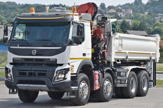 Volvo FMX 420 Wywrotka 5,10m + BORDMATIC * HMF 1463 K3  / 8x4