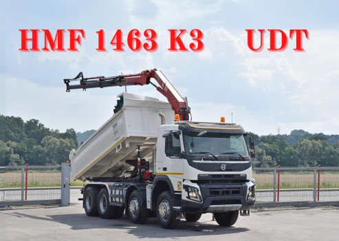 Volvo FMX 420 Wywrotka 5,10m + BORDMATIC * HMF 1463 K3  / 8x4