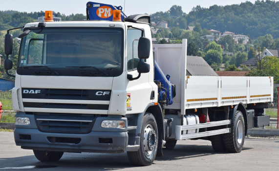 Daf CF 65.300 Skrzynia 7,50 m + PM SERIES 14 14022 E + PILOT * STAN BDB