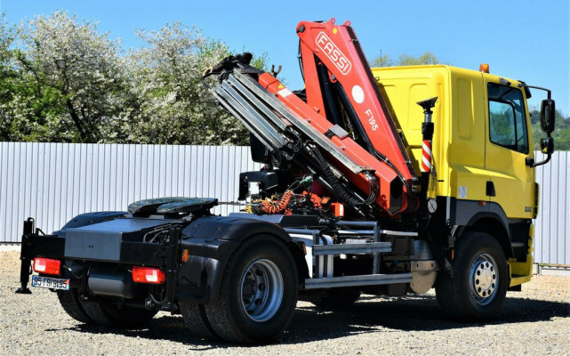 DAF CF 85.410 Ciągnik siodłowy + FASSI F195A.0.25