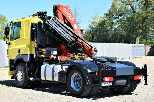 DAF CF 85.410 Ciągnik siodłowy + FASSI F195A.0.25