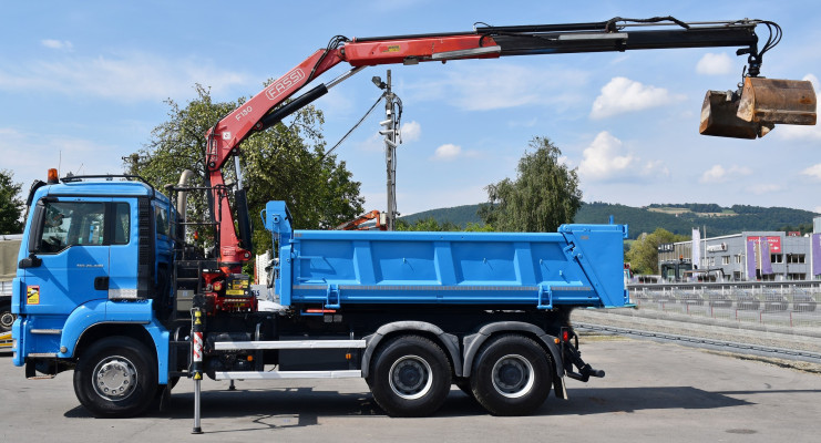 MAN TGS 26.400 * WYWROTKA 4,60m + FASSI F130A.22 + PILOT / 6x4