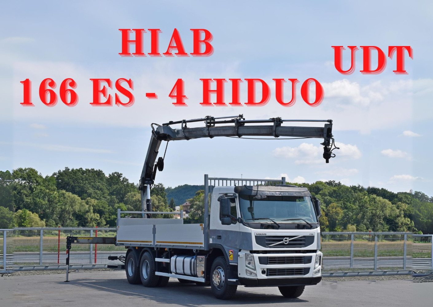 VOLVO FM 370 Skrzynia 6,90 m * HIAB 166 ES - 4 HIPRO + PILOT / 6x4