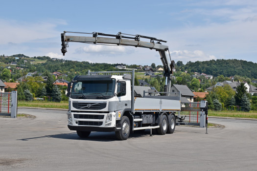 VOLVO FM 370 Skrzynia 6,90 m * HIAB 166 ES - 4 HIPRO + PILOT / 6x4