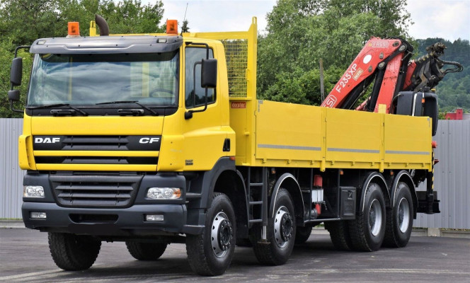 DAF CF 85.430 Skrzynia 7,70m+FASSI F215A.25+PILOT!