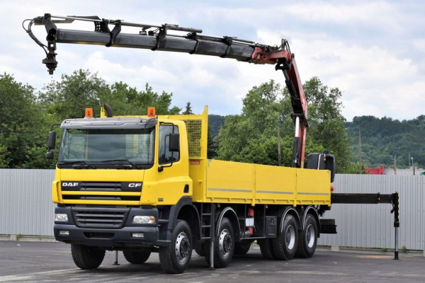 DAF CF 85.430 Skrzynia 7,70m+FASSI F215A.25+PILOT!