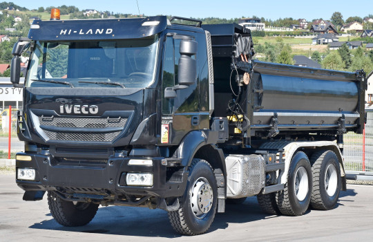 IVECO TRAKKER 450 * WYWROTKA 5,20 m + BORDMATIC / 6x4