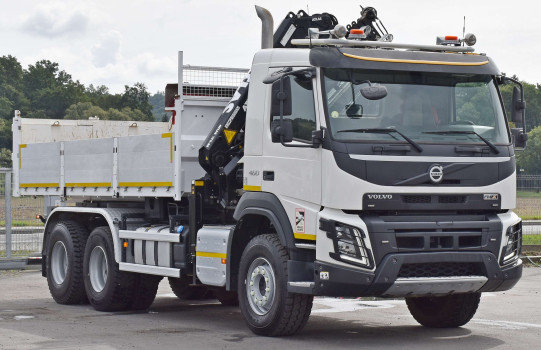 Volvo FMX 450 * WYWROTKA 5,40 m + ATLAS 172.3E + PILOT / 6x4