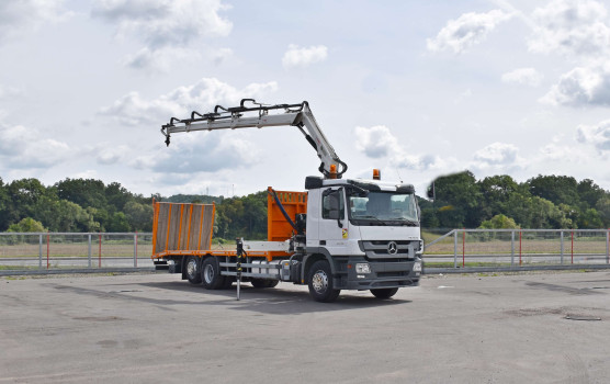 MERCEDES ACTROS 2536* LAWETA 7,90m + HIAB 166 ES - 4 HIDUO/PILOT * STAN BDB