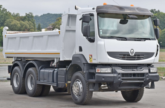 Renault Kerax 370 DXI * Wywrotka 5,20 m + Bordmatic * 6x4