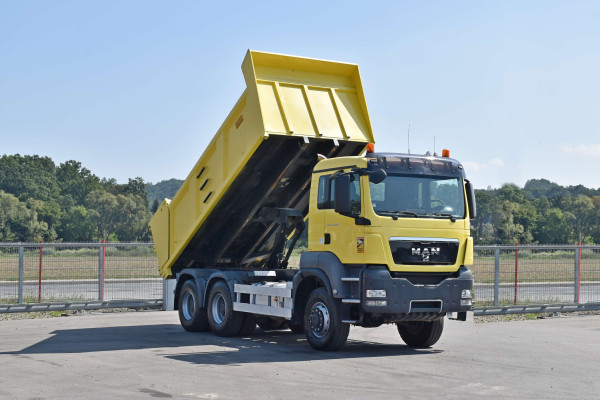 MAN TGS 33.480 * WYWROTKA 5,20 m * 6x6 * STAN BDB