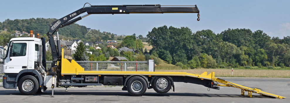 MERCEDES ACTROS 2532* LAWETA 8,00 m + FASSI F210A.22 * STAN BDB