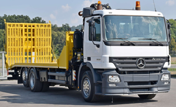 MERCEDES ACTROS 2532* LAWETA 8,00 m + FASSI F210A.22 * STAN BDB