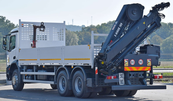 Mercedes Actros 2636 * HIAB X - HIDUO 188 ES - 4 HIDUO + PILOT /6x4