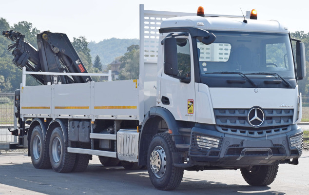 Mercedes Actros 2636 * HIAB X - HIDUO 188 ES - 4 HIDUO + PILOT /6x4