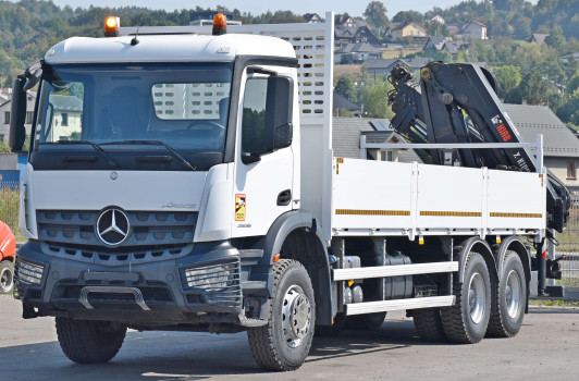 Mercedes Actros 2636 * HIAB X - HIDUO 188 ES - 4 HIDUO + PILOT /6x4