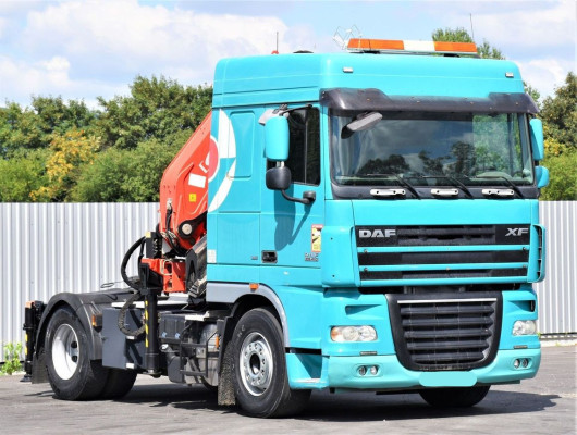 DAF XF 105.410 Ciągnik siodłowy + PM 35S + PILOT