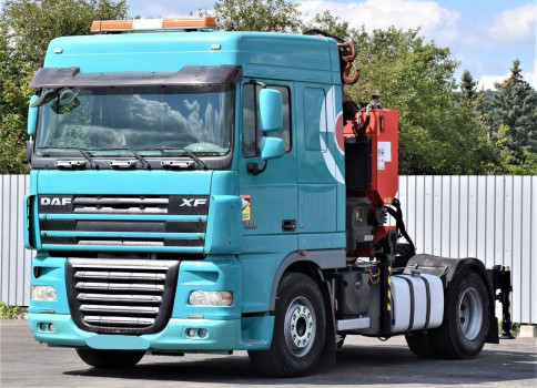 DAF XF 105.410 Ciągnik siodłowy + PM 35S + PILOT