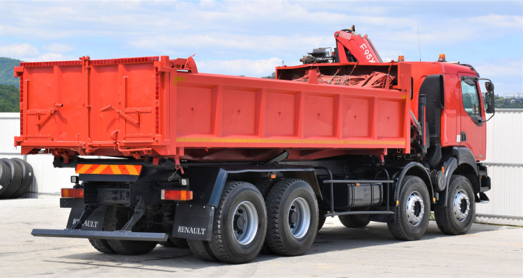 Renault Kerax 420 DCI * FASSI F95AXS.21 + PILOT / 8x4