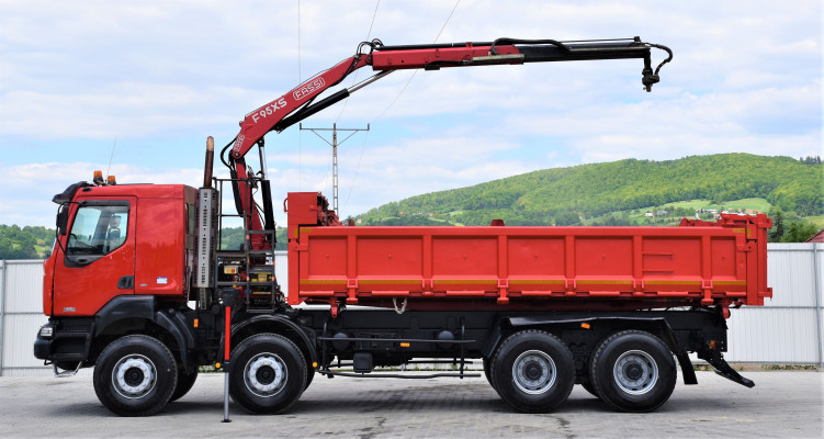 Renault Kerax 420 DCI * FASSI F95AXS.21 + PILOT / 8x4