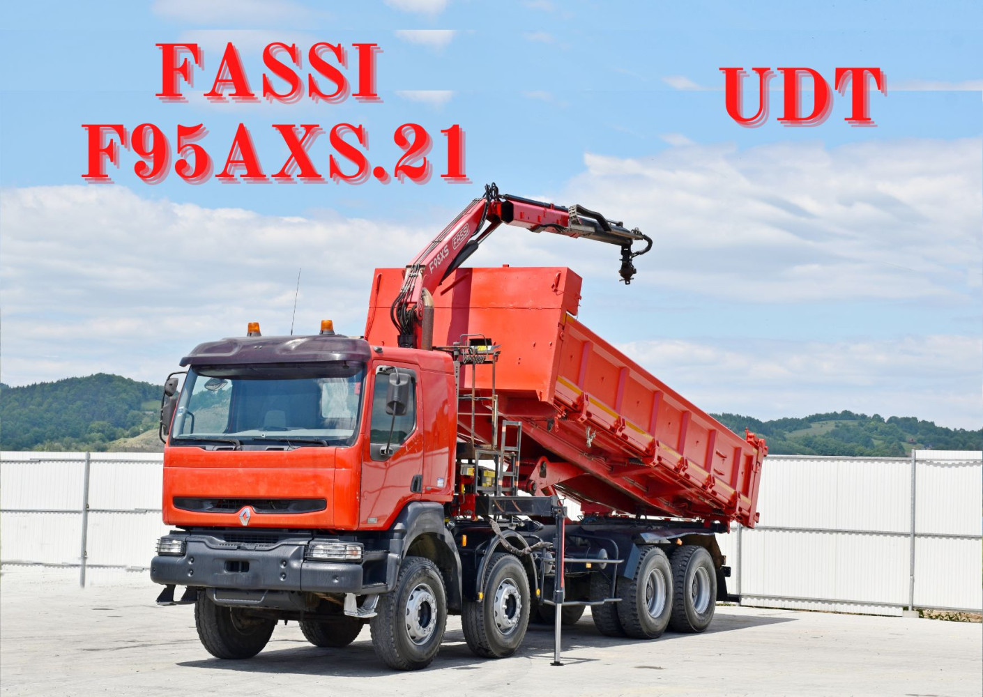 Renault Kerax 420 DCI * FASSI F95AXS.21 + PILOT / 8x4