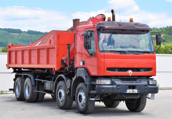 Renault Kerax 420 DCI * FASSI F95AXS.21 + PILOT / 8x4