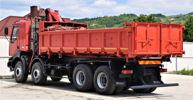 Renault Kerax 420 DCI * FASSI F95AXS.21 + PILOT / 8x4