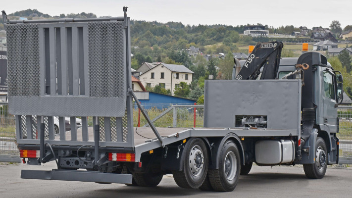 MERCEDES ACTROS 2532* LAWETA 7,50 m + FASSI F150A.22 * STAN BDB