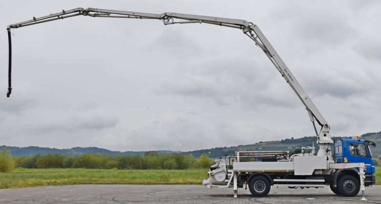 MERCEDES AXOR 1833 * POMPA DO BETONU 24 m + PILOT * STAN BDB