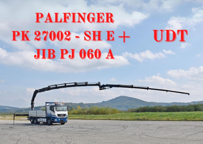 MAN TGS 26.440 * PK 27002 - SH E + JIB PJ060 A + PILOT / 6x4