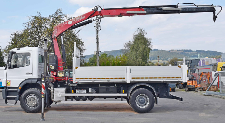 Mercedes AXOR 1829 * WYWROTKA 4,85 m * FASSI F135A.022 + PILOT