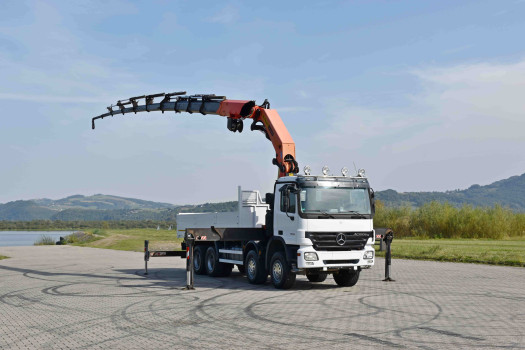 Mercedes Actros 4144 * SKRZYNIA 5,90 m + PK 60002 + PILOT / 8x4