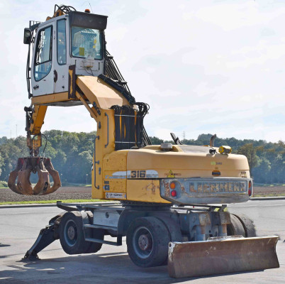 LIEBHERR PELLE A 316 * KOPARKA PRZEŁADUNKOWA * STAN BDB !