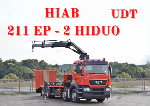 MAN TGS 35.360 * HIAB 211 EP - 2 HIDUO + PILOT * STAN BDB