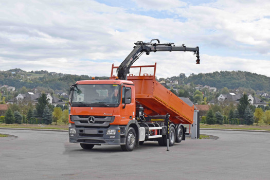 Mercedes Actros 2536 * WYWROTKA 5,90 m * HIAB 144 BS - 3 HIDUO + PILOT