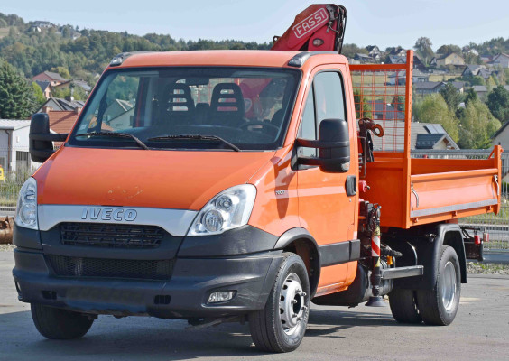 IVECO Daily 70C17 * Wywrotka 2,80 m + FASSI F40A.0.21