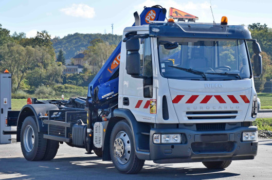 IVECO EUROCARGO 120E22 * HAKOWIEC * PM SERIE 10 * STAN BDB