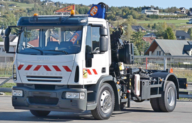 IVECO EUROCARGO 120E22 * HAKOWIEC * PM SERIE 10 * STAN BDB