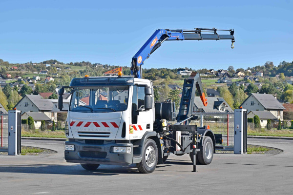 IVECO EUROCARGO 120E22 * HAKOWIEC * PM SERIE 10 * STAN BDB