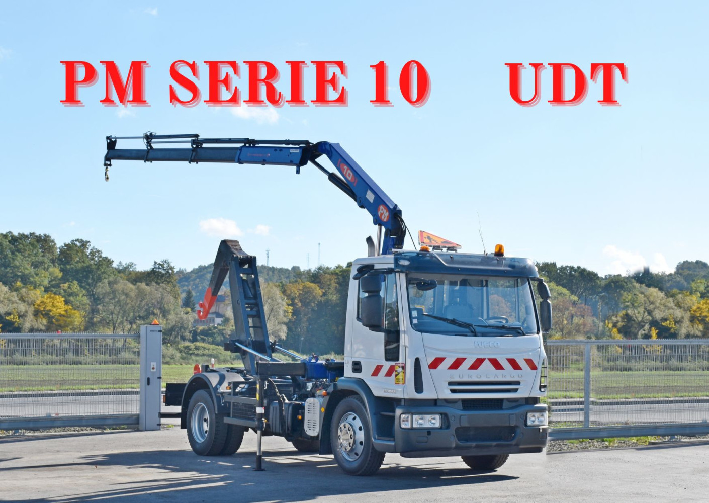 IVECO EUROCARGO 120E22 * HAKOWIEC * PM SERIE 10 * STAN BDB